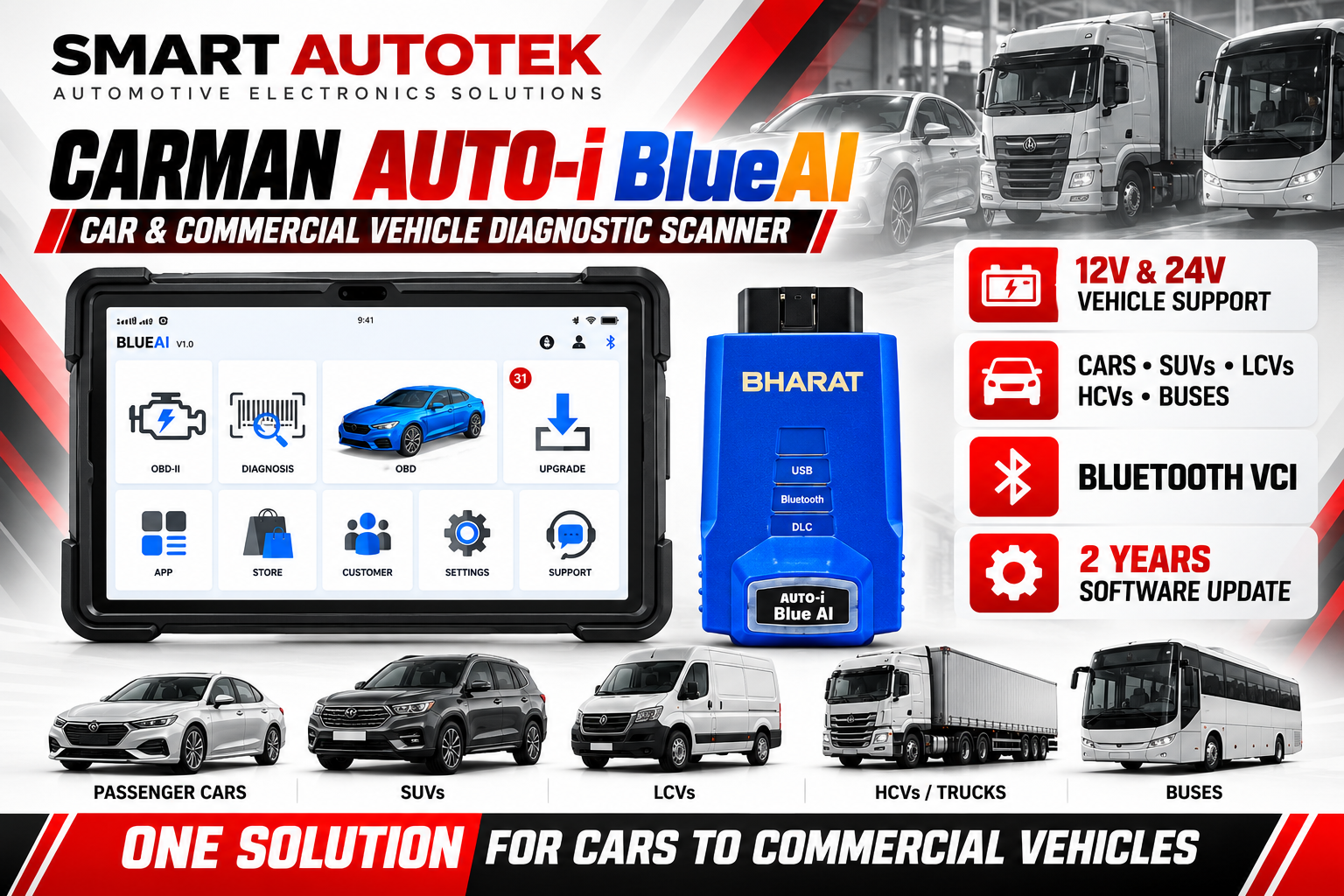 Carman Auto-i BlueAl Car & Commercial Vehicle Scanner product image
